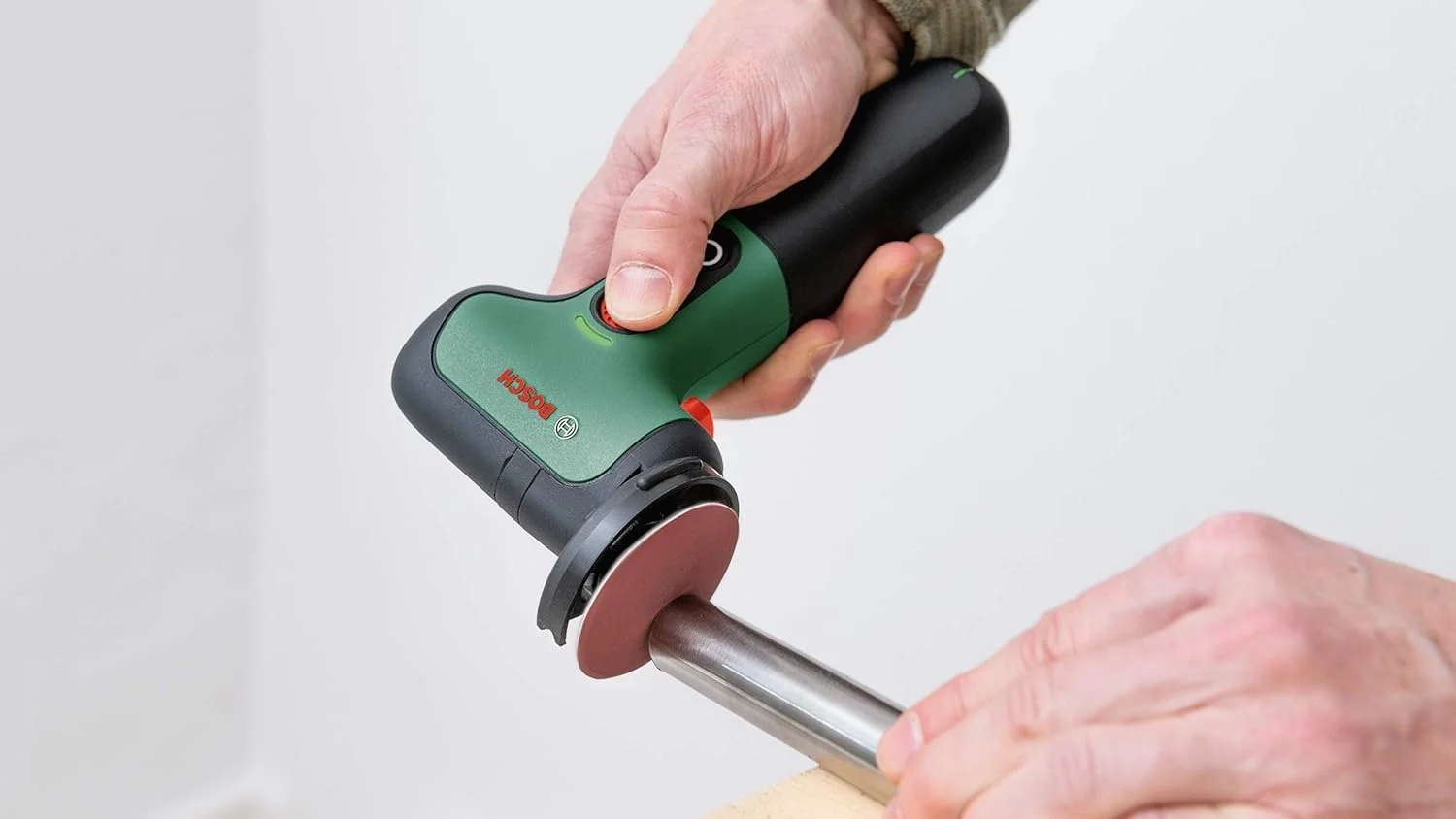 بوش خانه و باغ 6 عدد دیسک سنباده (برای چوب و رنگ، Ø 50 میلی متر، اندازه دانه P120; لوازم جانبی برای برش و سایش آسان بوش)