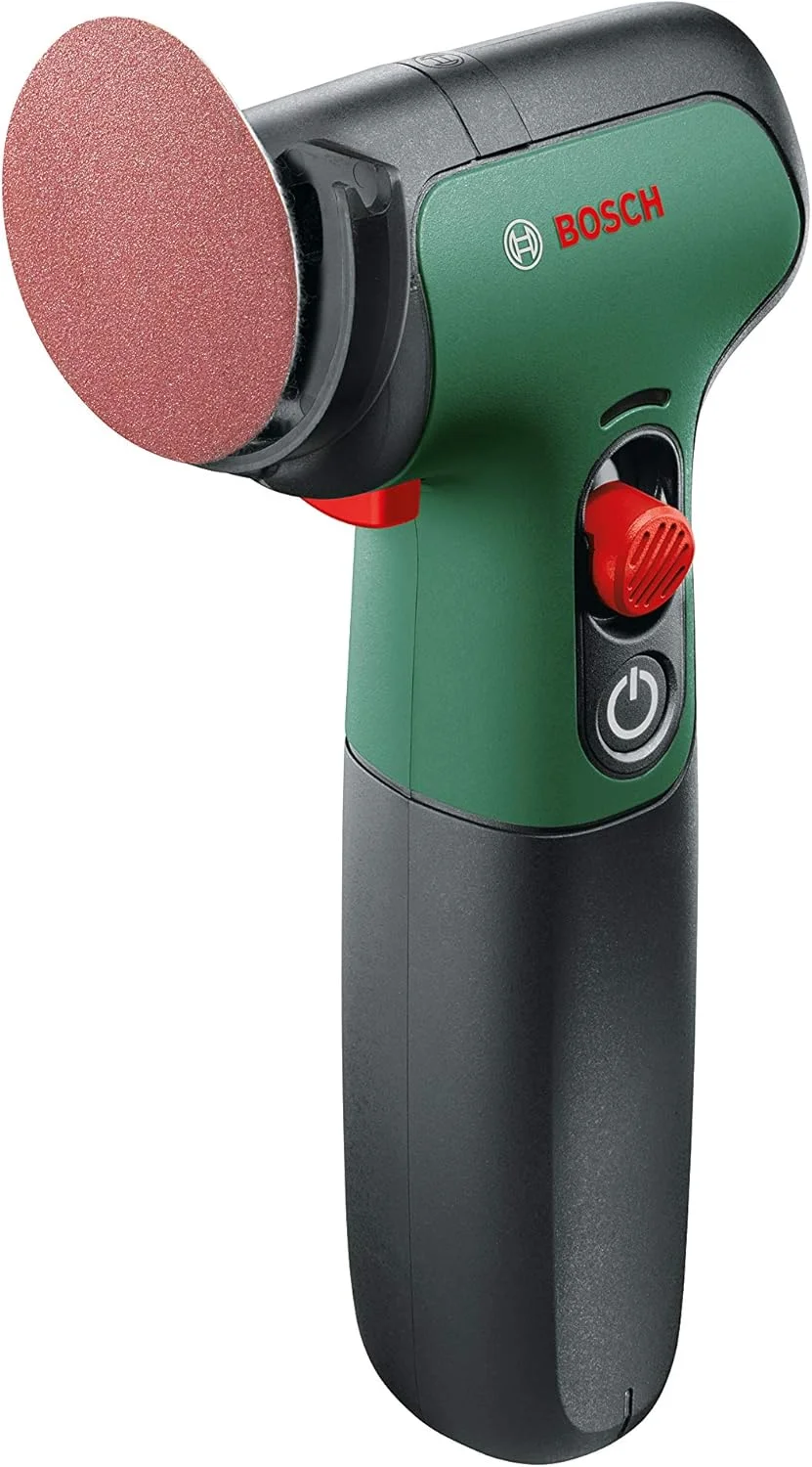 بوش خانه و باغ 6 عدد دیسک سنباده (برای چوب و رنگ، Ø 50 میلی متر، اندازه دانه P120; لوازم جانبی برای برش و سایش آسان بوش)