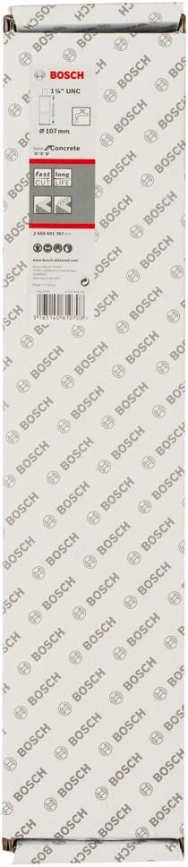 مته الماسه کرگیری بتن بوش 2608601367، آبی، 107 × 450 میلی متر