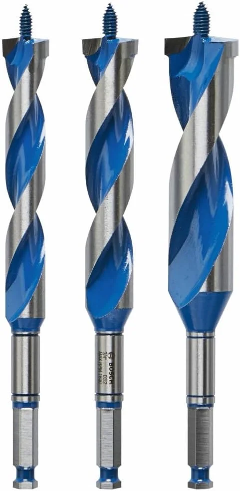 مجموعه مته مارپیچی 3 عددی بوش مدل HSAS5003 با سرعت بالا، سایز 6-1/2 اینچ مجموعه مته مارپیچی 3 عددی بوش مدل HSAS5003 با سرعت بالا، سایز 6-1/2 اینچ