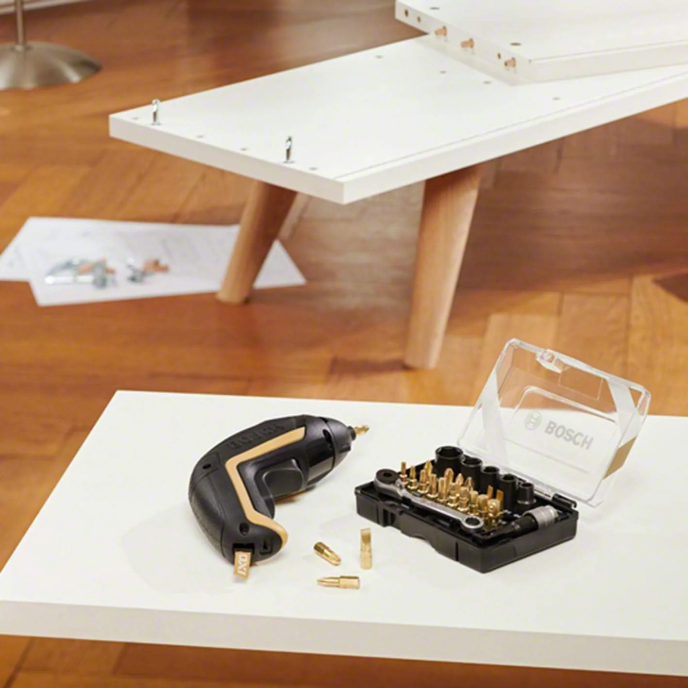 مجموعه 27 عددی لوازم جانبی پیچ گوشتی شارژی بوش مناسب برای خانه و باغ (مجموعه سری پیچ گوشتی، اتصال دهنده، نگهدارنده جهانی و جغجغه) مجموعه 27 عددی لوازم جانبی پیچ گوشتی شارژی بوش مناسب برای خانه و باغ (مجموعه سری پیچ گوشتی، اتصال دهنده، نگهدارنده جهانی و جغجغه)