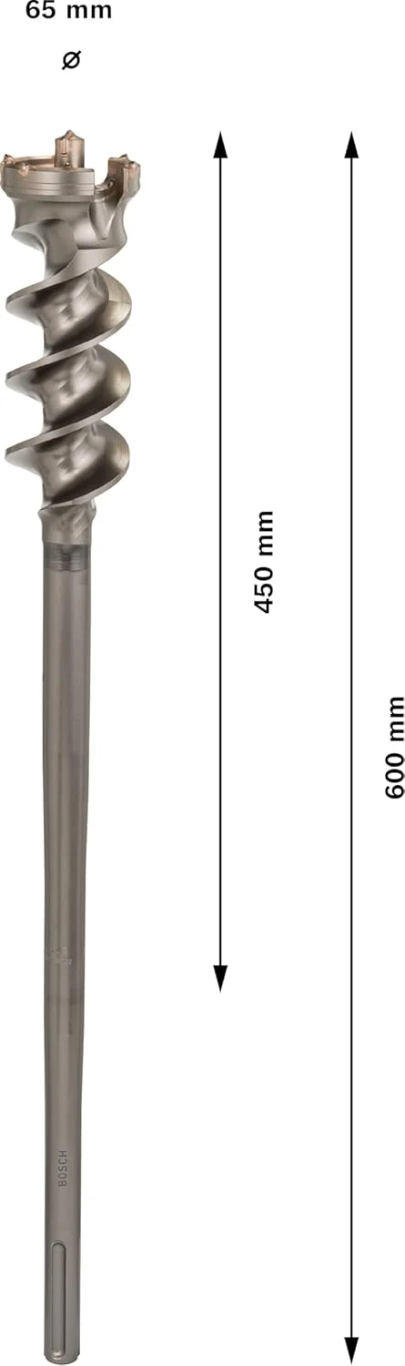 قلم نوک تیز SDS-Max-9 بوش پروفشنال، 65x450x600 میلی متر