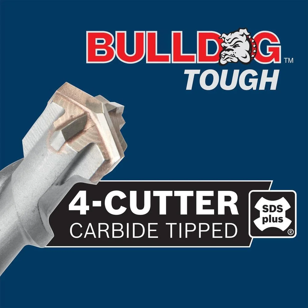 مته چکش دورانی بوش مدل Bulldog™ Tough SDS-Plus®، سایز 5/8 اینچ در 10 اینچ در 12 اینچ مته چکش دورانی بوش مدل Bulldog™ Tough SDS-Plus®، سایز 5/8 اینچ در 10 اینچ در 12 اینچ