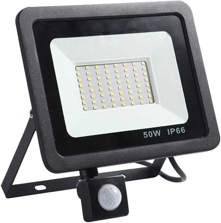 چراغ پروژکتور ال ای دی 50 وات با حسگر حرکتی، ضد آب، مناسب فضای باز، باغ و خیابان (اندازه: نور گرم 3000K) چراغ پروژکتور ال ای دی 50 وات با حسگر حرکتی، ضد آب، مناسب فضای باز، باغ و خیابان (اندازه: نور گرم 3000K)