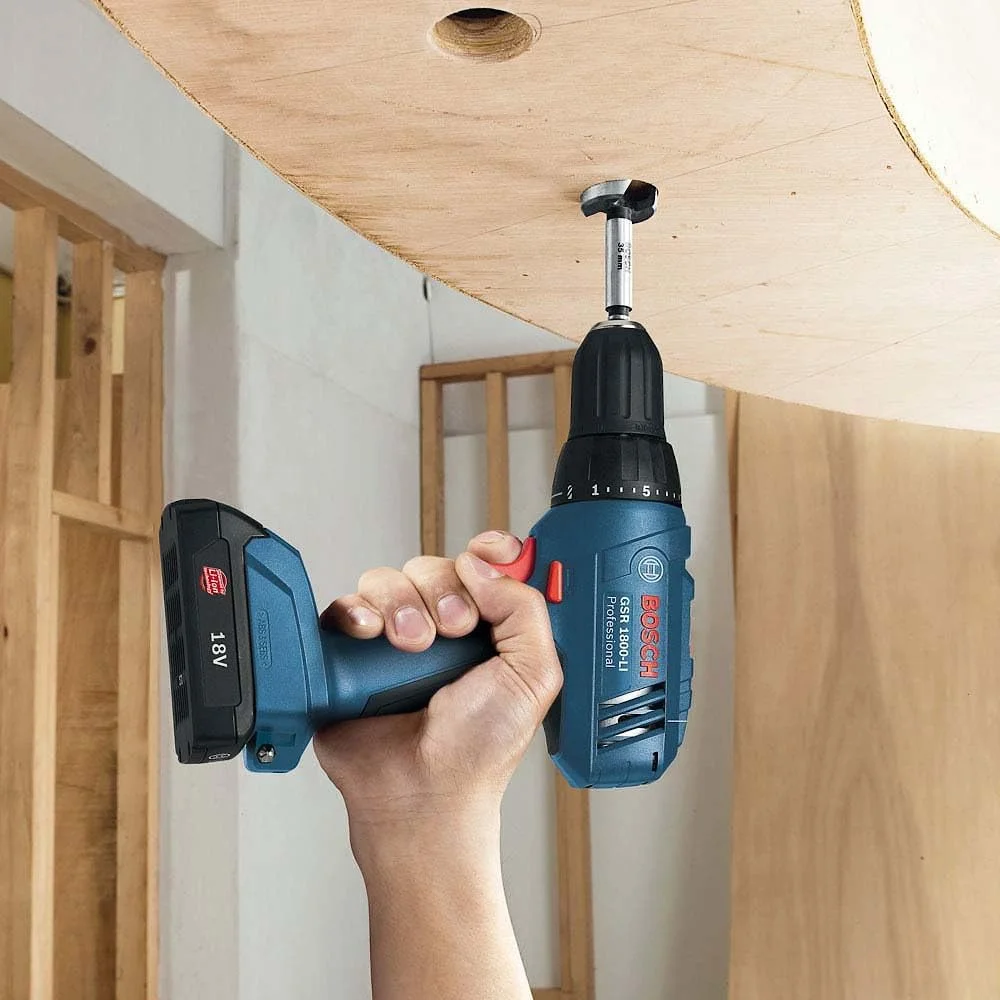 مته لولای بازویی بوش 2608597616، 40 میلی متر در 90 میلی متر، آبی