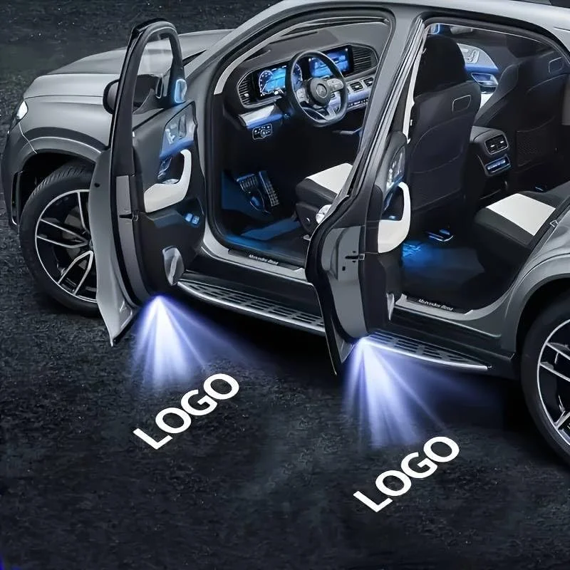 پروژکتور لوگوی چراغ درب خودرو LED (سیاه و سفید) HD چراغ خوش آمدگویی سازگار با سری های BMW 1/3/4/5/6/7/M/X/Z/GT پروژکتور لوگوی چراغ درب خودرو LED (سیاه و سفید) HD چراغ خوش آمدگویی سازگار با سری های BMW 1/3/4/5/6/7/M/X/Z/GT