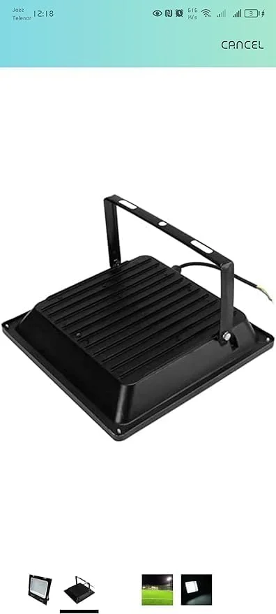 چراغ پروژکتور ال ای دی 2000 وات – معادل هالوژن 1800 وات | 220 ولت | 6500 کلوین سفید | ضد آب IP66 | مناسب برای کار در فضای باز، امنیت و نورافکن | روشنایی باغ، گاراژ، استخر چراغ پروژکتور ال ای دی 2000 وات – معادل هالوژن 1800 وات | 220 ولت | 6500 کلوین سفید | ضد آب IP66 | مناسب برای کار در فضای باز، امنیت و نورافکن | روشنایی باغ، گاراژ، استخر