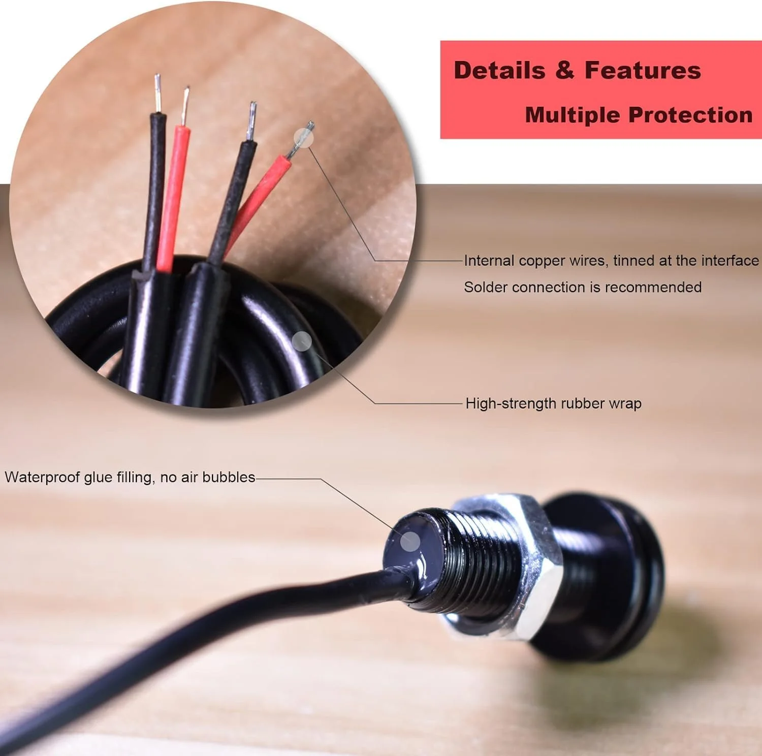 چراغ های LED جلو پنجره بولیوی، چراغ های تزئینی سپر جهانی 12 ولت با لنز پروژکتور، نصب پیچی، کیت چراغ نشانگر جلو پنجره سازگار با اتومبیل، قایق، وانت، کامیون، تریلر (کهربایی) چراغ های LED جلو پنجره بولیوی، چراغ های تزئینی سپر جهانی 12 ولت با لنز پروژکتور، نصب پیچی، کیت چراغ نشانگر جلو پنجره سازگار با اتومبیل، قایق، وانت، کامیون، تریلر (کهربایی)