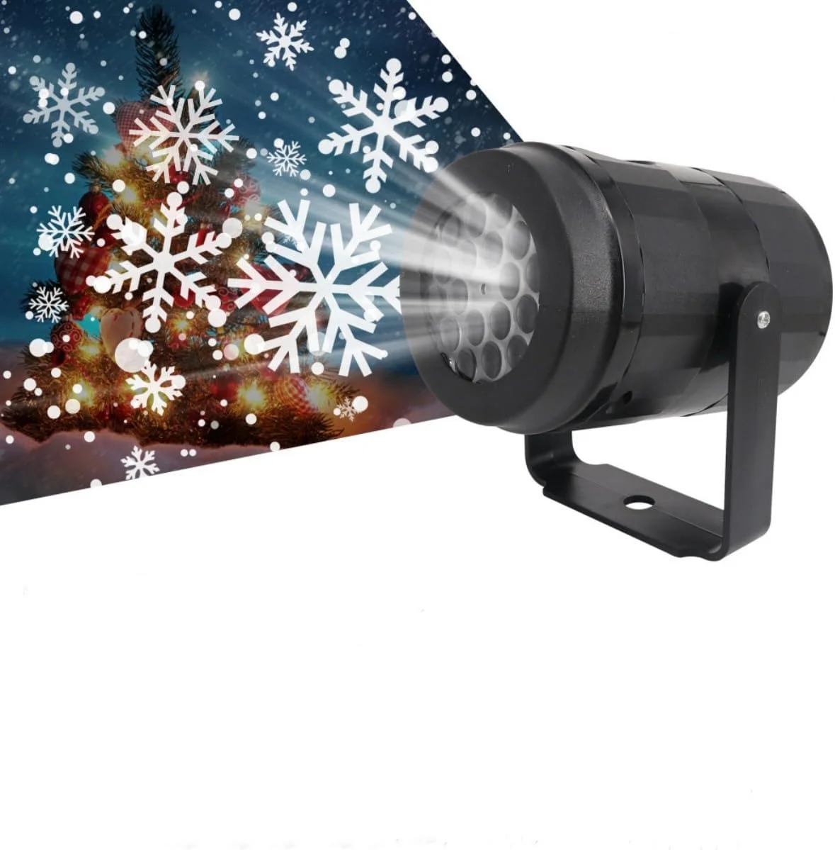 چراغ پروژکتور بزرگ تزئینی کریسمس، نور صحنه ال ای دی لیزری مهمانی کریسمس با چرخش نورپردازی کریسمس برای دکور باغ، 1 عدد چراغ پروژکتور بزرگ تزئینی کریسمس، نور صحنه ال ای دی لیزری مهمانی کریسمس با چرخش نورپردازی کریسمس برای دکور باغ، 1 عدد