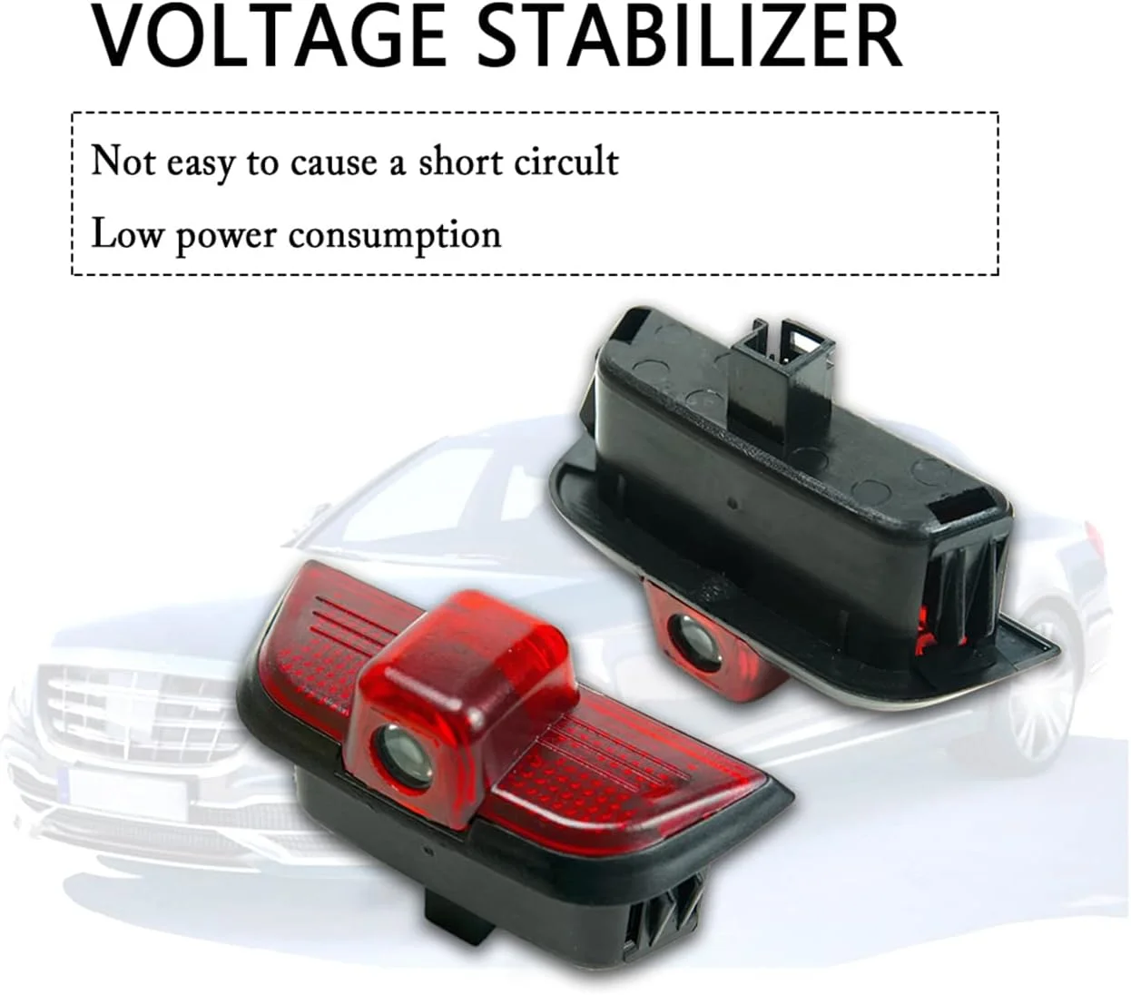 چراغ لوگوی درب LED خودرو، چراغ خوشآمدگویی و پروژکتور درب سازگار با مرسدس بنز کلاس C W204 C200 مدلهای 2008 2009 2010 2011 2012 2013 C230 C280 مدل 2008 C260 C300 مدلهای 2010-2013، 4 عدد چراغ شبحنما چراغ لوگوی درب LED خودرو، چراغ خوشآمدگویی و پروژکتور درب سازگار با مرسدس بنز کلاس C W204 C200 مدلهای 2008 2009 2010 2011 2012 2013 C230 C280 مدل 2008 C260 C300 مدلهای 2010-2013، 4 عدد چراغ شبحنما