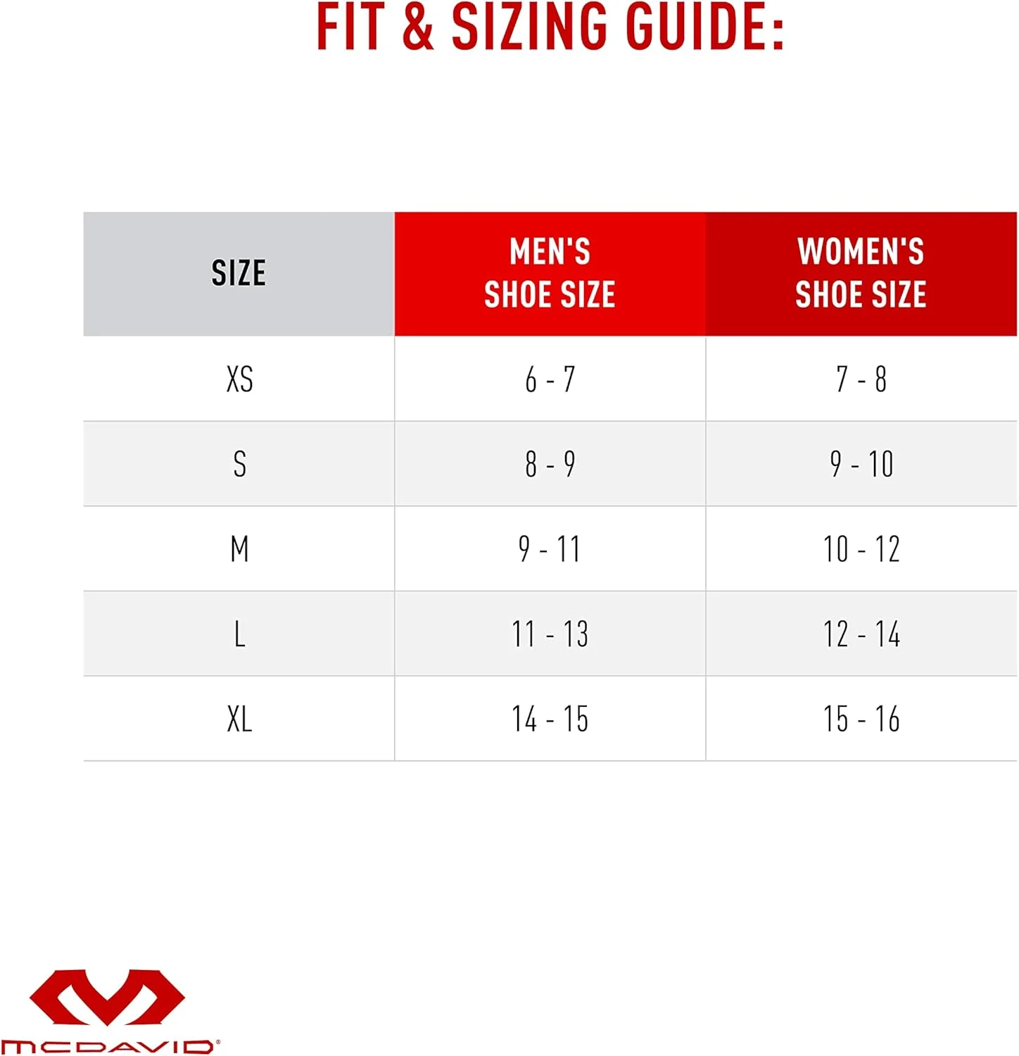 مچ بند ورزشی مک دیوید مدل 432 همراه با بند (مشکی، سایز متوسط)