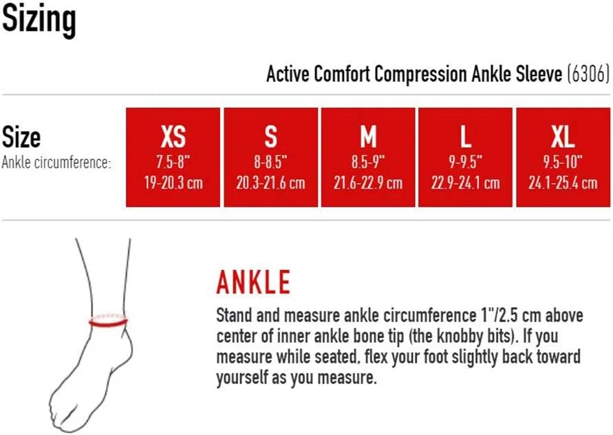 آستین فشاری مچ پا McDavid Active Comfort، خاکستری/مشکی، متوسط آستین فشاری مچ پا McDavid Active Comfort، خاکستری/مشکی، متوسط