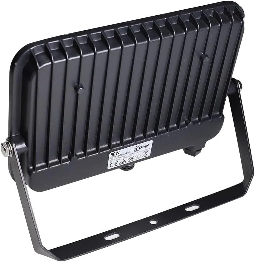 چراغ پروژکتور ال ای دی لوین، 50 وات، 6500 کلوین سفید گرم، 4250 لومن، IP65، پروژکتور ال ای دی اکو برای گاراژ، پارکینگ، زمین بازی، مسیرها چراغ پروژکتور ال ای دی لوین، 50 وات، 6500 کلوین سفید گرم، 4250 لومن، IP65، پروژکتور ال ای دی اکو برای گاراژ، پارکینگ، زمین بازی، مسیرها