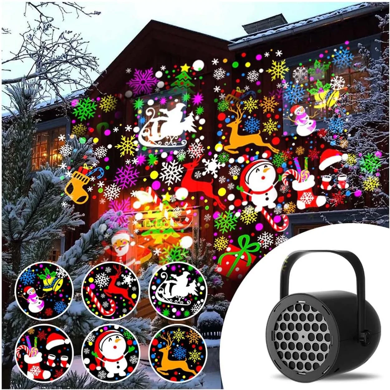 چراغ پروژکتور کریسمس Lukione، چراغ های LED پروژکتوری، جلوه موج، چراغ های تزئینی فضای باز، چراغ پروژکتور ضد آب، 16 الگوی مختلف برای مهمانی، باغ (10.5 * 9.3 سانتی متر) چراغ پروژکتور کریسمس Lukione، چراغ های LED پروژکتوری، جلوه موج، چراغ های تزئینی فضای باز، چراغ پروژکتور ضد آب، 16 الگوی مختلف برای مهمانی، باغ (10.5 * 9.3 سانتی متر)