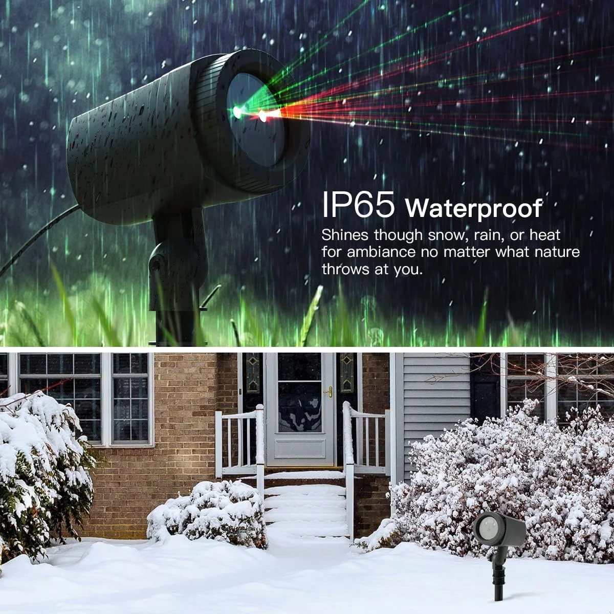 چراغ پروژکتور کریسمس LUCKYUN مناسب فضای باز با ریموت کنترل، 12 الگو و 3 حالت، چراغ LED، 18x11x13 سانتی متر، سبک مدرن، نصب زمینی، جنس ABS، پروژکتور تزئینی کریسمس چراغ پروژکتور کریسمس LUCKYUN مناسب فضای باز با ریموت کنترل، 12 الگو و 3 حالت، چراغ LED، 18x11x13 سانتی متر، سبک مدرن، نصب زمینی، جنس ABS، پروژکتور تزئینی کریسمس