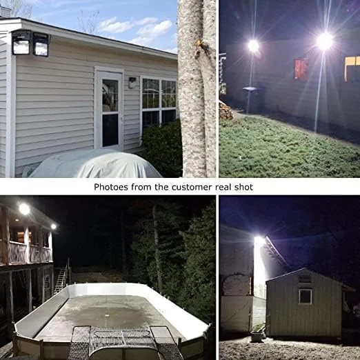 چراغ نورافکن ال ای دی مکس - 50 وات WH(6500K) برای روشنایی باغ مدل M-P5450S