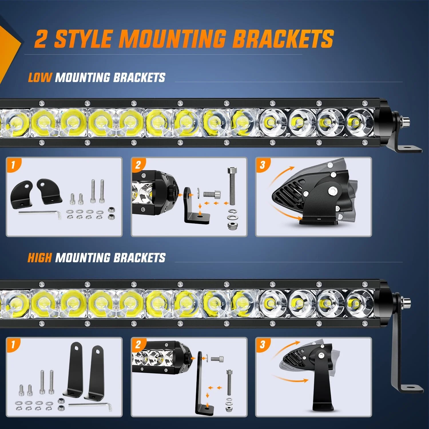 چراغ LED نیلايت، 21 اینچ، 100 وات، ترکیبی نقطه ای و سیلابی، فوق العاده باریک، 9000 لومن، چراغ رانندگی LED سه بعدی مناسب برای آفرود به همراه کیت سیم کشی تک سیمه، مناسب برای کامیون، پیکاپ، SUV، ATV، UTV، قایق، ون، کمپر و خودروهای 4x4 چراغ LED نیلايت، 21 اینچ، 100 وات، ترکیبی نقطه ای و سیلابی، فوق العاده باریک، 9000 لومن، چراغ رانندگی LED سه بعدی مناسب برای آفرود به همراه کیت سیم کشی تک سیمه، مناسب برای کامیون، پیکاپ، SUV، ATV، UTV، قایق، ون، کمپر و خودروهای 4x4