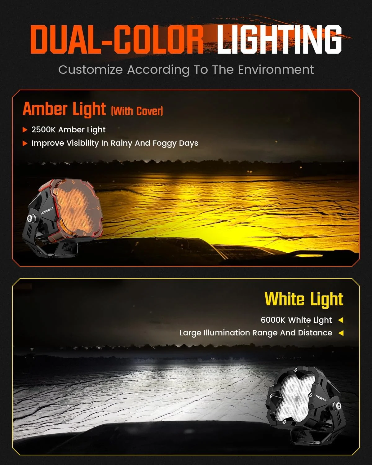 چراغ های ال ای دی نووسایت، چراغ های سیلابی 3 اینچی با پوشش، چراغ های آفرود ال ای دی فوق العاده روشن 80 واتی برای کامیون ها، جیپ رانگلر، پیکاپ، رم، اس یو وی، ای تی وی، قایق چراغ های ال ای دی نووسایت، چراغ های سیلابی 3 اینچی با پوشش، چراغ های آفرود ال ای دی فوق العاده روشن 80 واتی برای کامیون ها، جیپ رانگلر، پیکاپ، رم، اس یو وی، ای تی وی، قایق