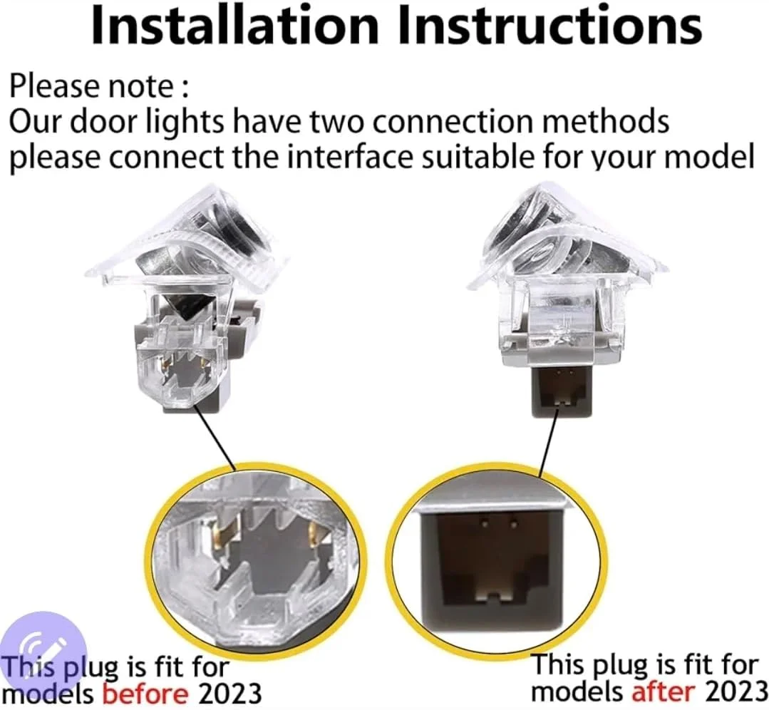 چراغ لوگو درب خودرو لکسوس GX460، چراغ پروژکتور LED لکسوس GX 460، مدل های 2010-2024، نصب آسان، لوگوی طراحی ویژه فوق العاده روشن، 2 عدد