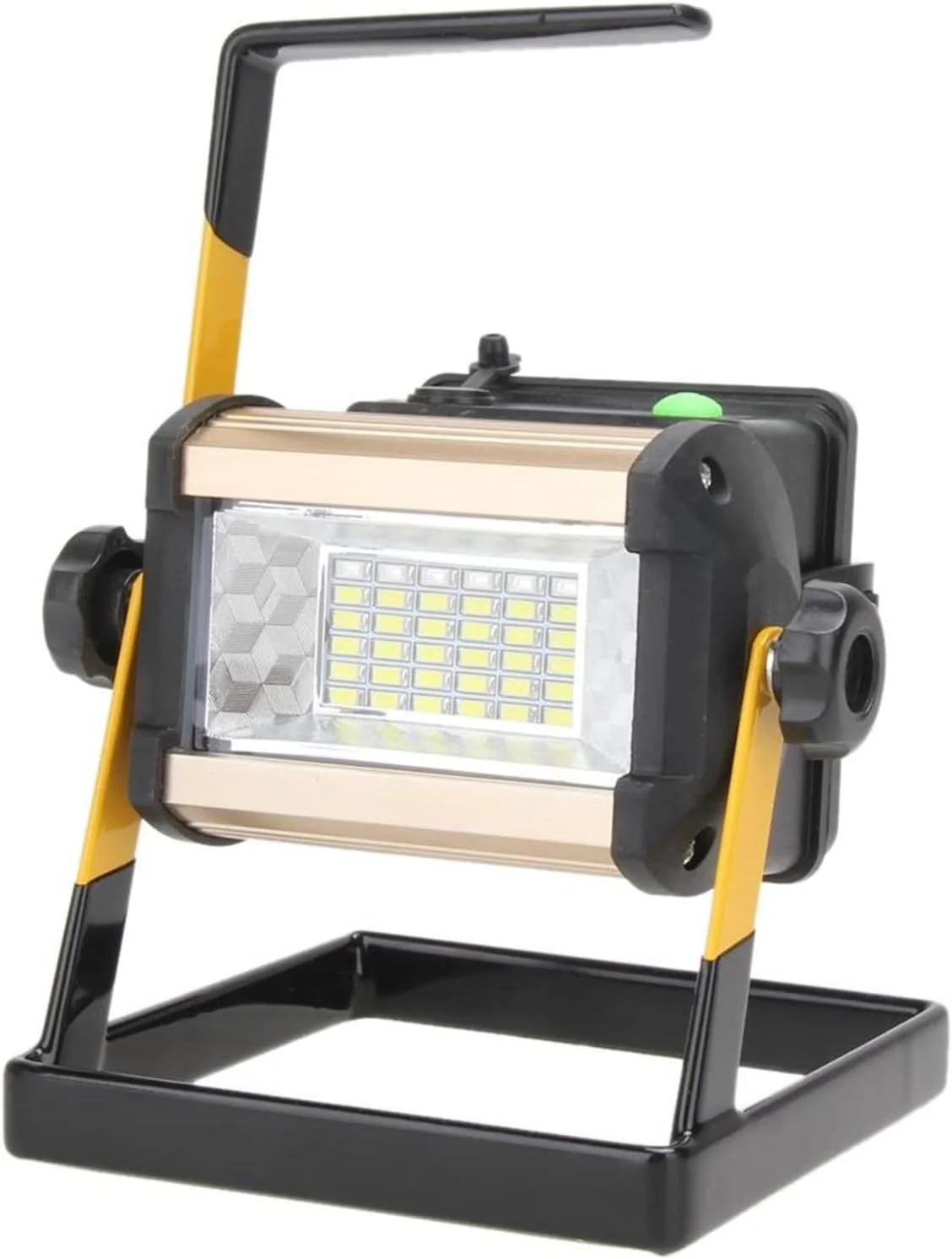 چراغ نورافکن LED قابل حمل شارژی، چراغ کار، چراغ کمپینگ، نورافکن پروژکتوری شارژی با باتری 18650 چراغ نورافکن LED قابل حمل شارژی، چراغ کار، چراغ کمپینگ، نورافکن پروژکتوری شارژی با باتری 18650