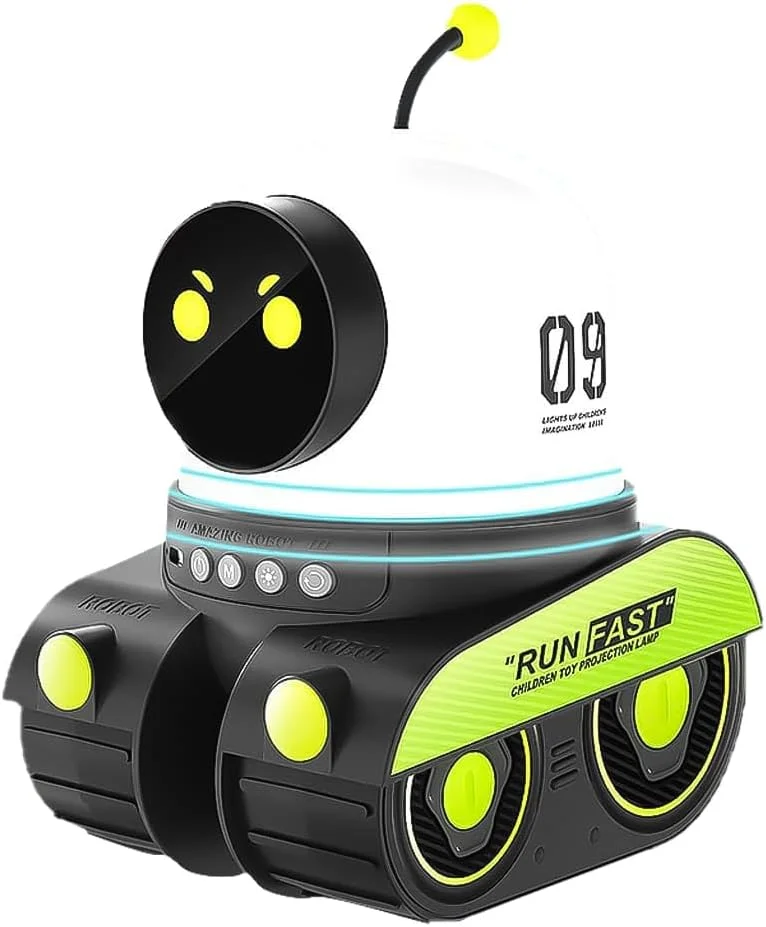 پروژکتور چراغ خواب رباتی، 12 فیلم، 15 صدا، قابل شارژ با USB، قابل حمل، پروژکتور کهکشانی 4K، چراغ خواب کودک، دکور خانه، پروژکتور نور LED برای اتاق خواب، آرامش و نورپردازی پروژکتور چراغ خواب رباتی، 12 فیلم، 15 صدا، قابل شارژ با USB، قابل حمل، پروژکتور کهکشانی 4K، چراغ خواب کودک، دکور خانه، پروژکتور نور LED برای اتاق خواب، آرامش و نورپردازی