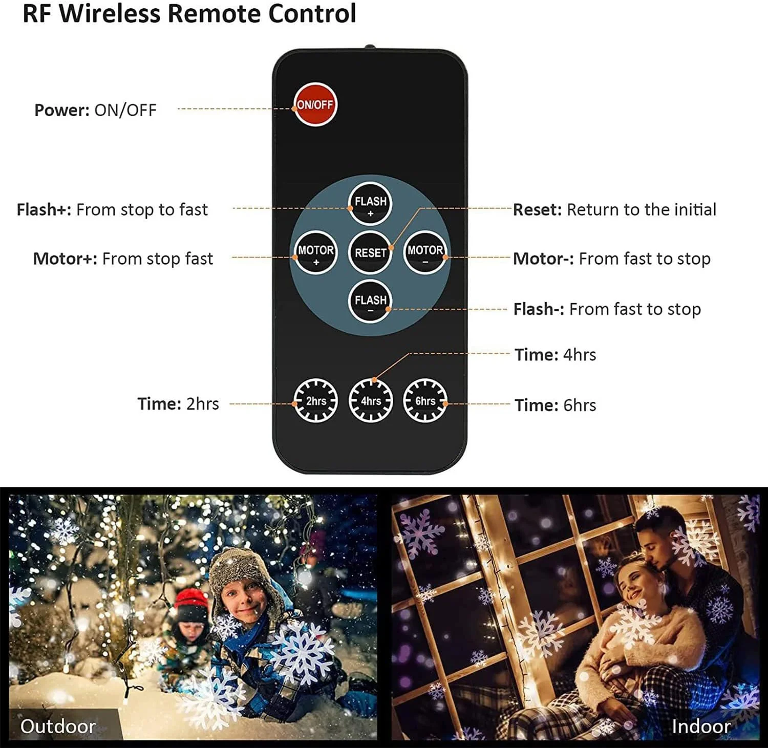 چراغ پروژکتور دانه برف کریسمس TAPIT، نورپردازی چرخشی و پویا LED طرح طوفان برف، ضد آب IP65 مناسب دکور باغ، حیاط و مهمانی های تعطیلات کریسمس (تکی) چراغ پروژکتور دانه برف کریسمس TAPIT، نورپردازی چرخشی و پویا LED طرح طوفان برف، ضد آب IP65 مناسب دکور باغ، حیاط و مهمانی های تعطیلات کریسمس (تکی)