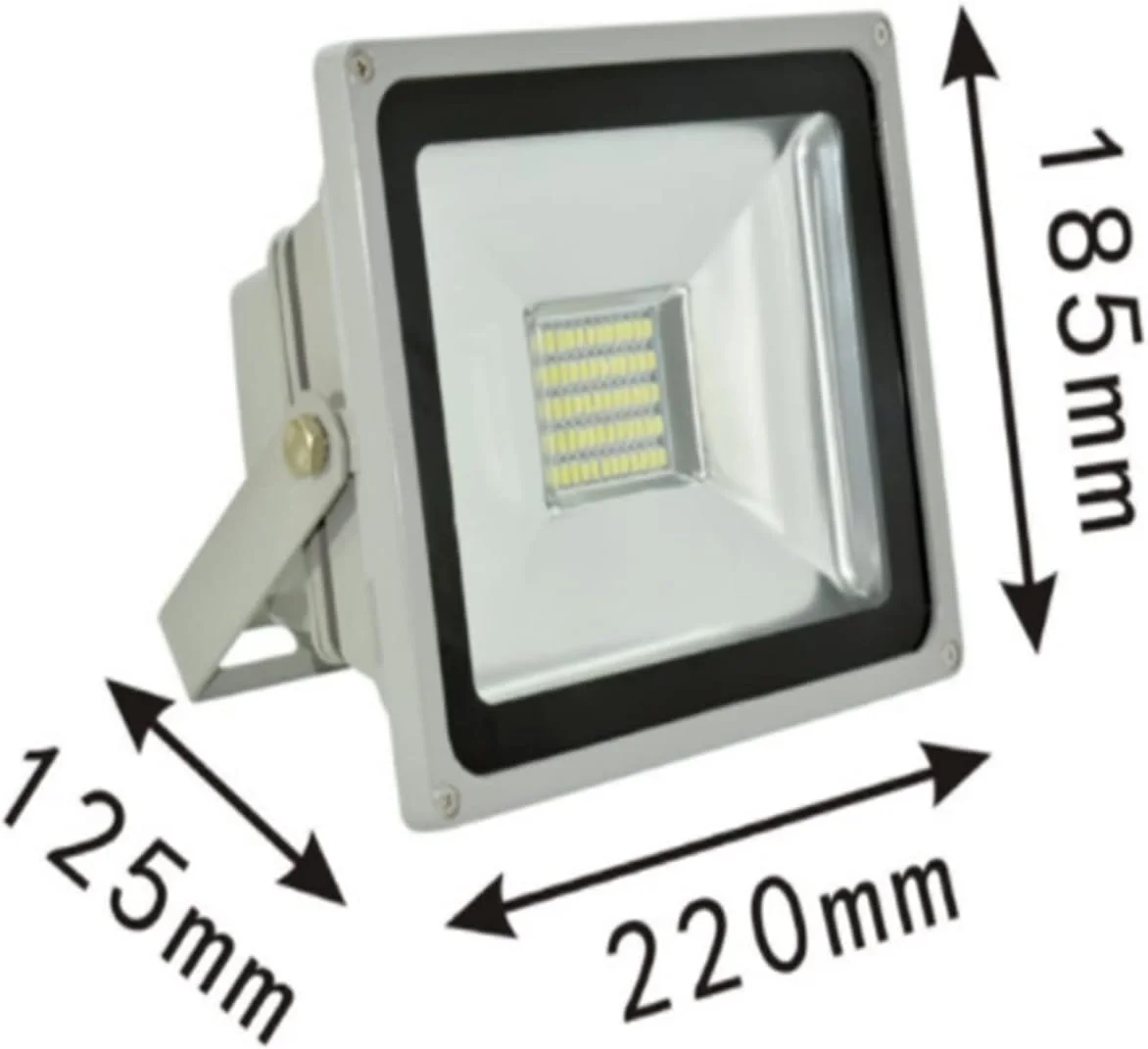 چراغ های نورافکن UOKUGZ 30W LED مناسب فضای باز، چراغ پروژکتور LED برای روشنایی باغ، خیابان و دیوار