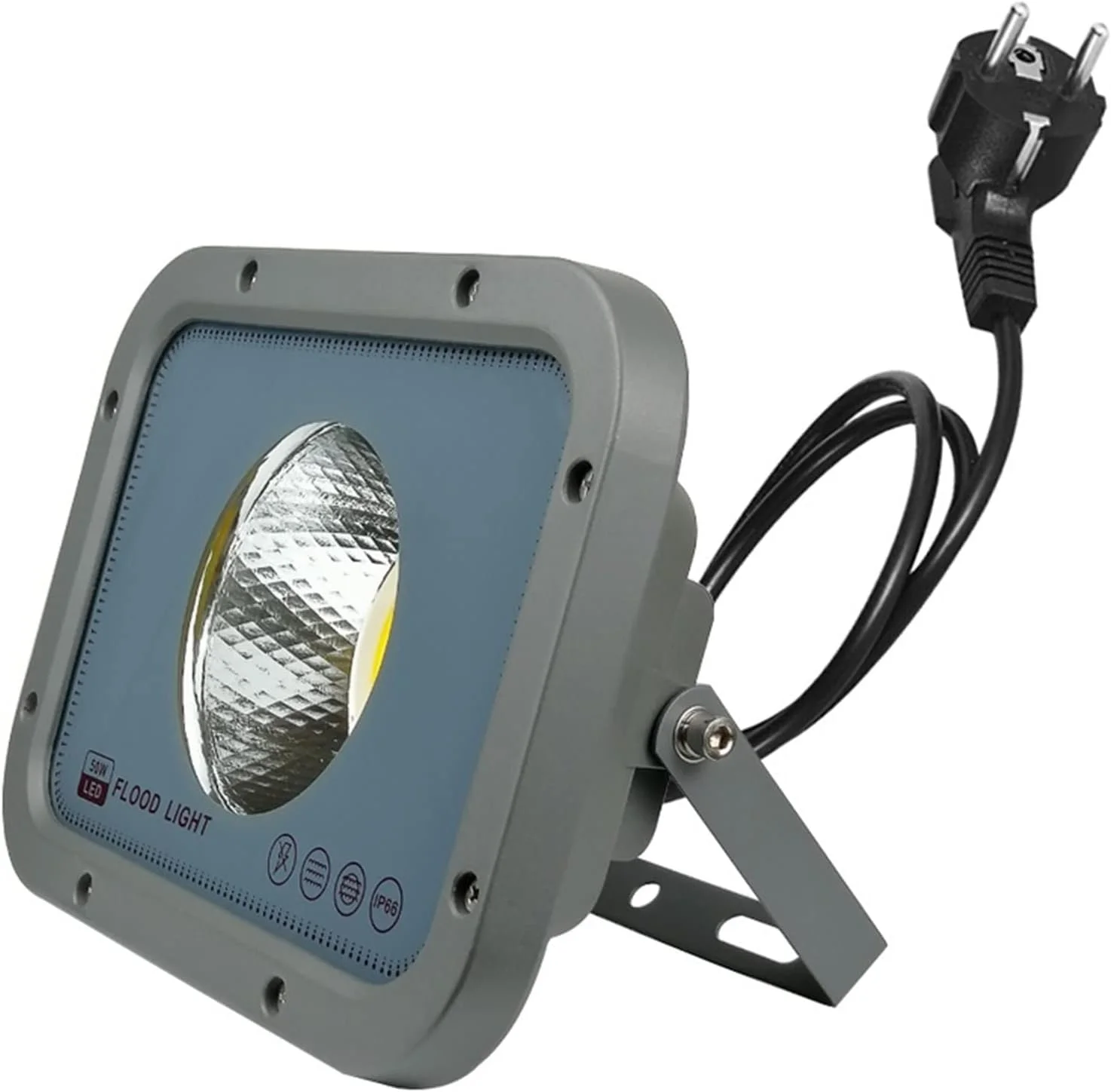 پروژکتورهای نورافکن VIZCO LED بیرونی، چراغ نورافکن LED ضد آب IP65، پروژکتور بازتابنده LED (رنگ: سفید 6000K، اندازه: 100W بدون دوشاخه 110V220V) پروژکتورهای نورافکن VIZCO LED بیرونی، چراغ نورافکن LED ضد آب IP65، پروژکتور بازتابنده LED (رنگ: سفید 6000K، اندازه: 100W بدون دوشاخه 110V220V)