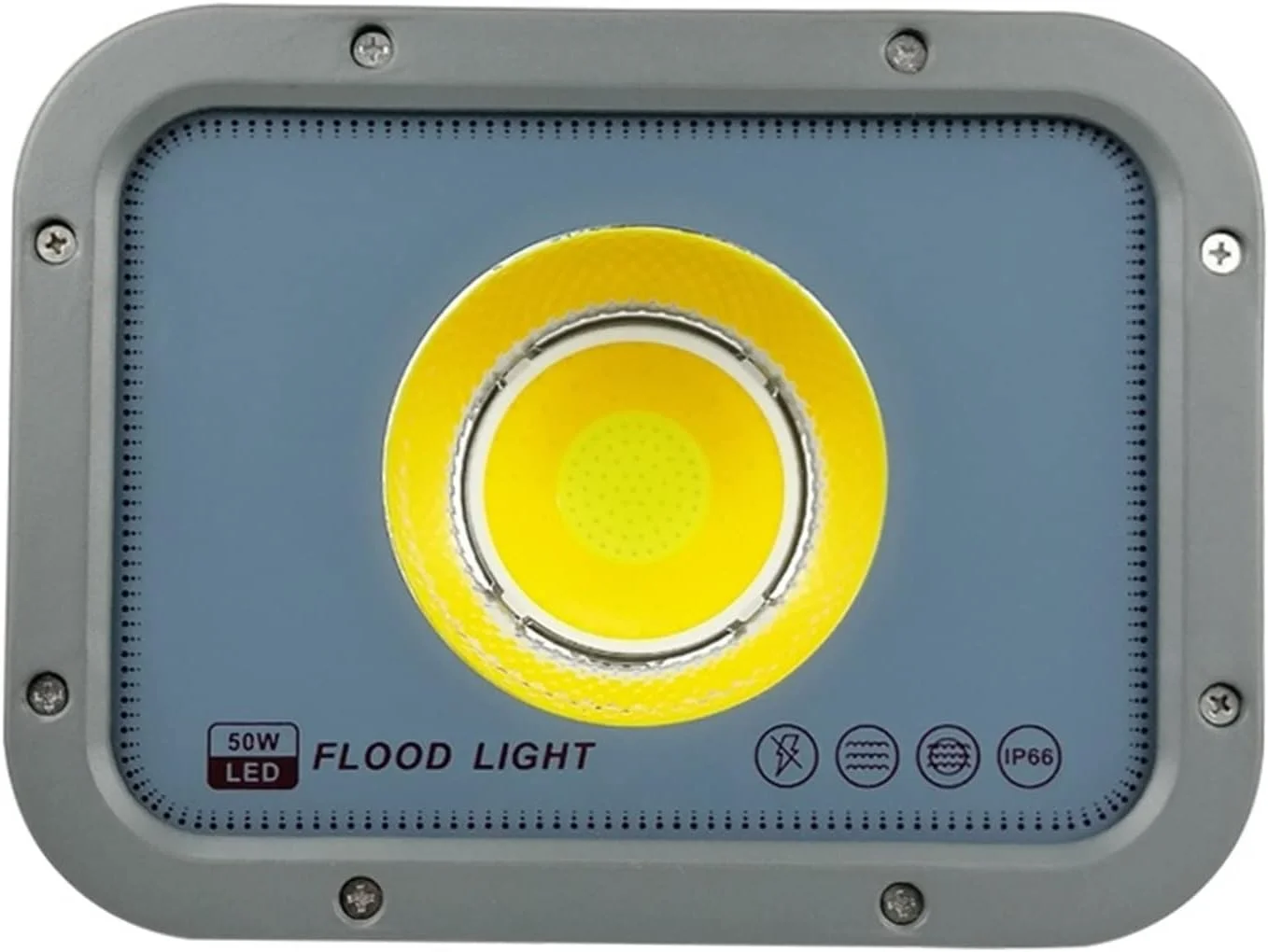 پروژکتورهای نورافکن VIZCO LED بیرونی، چراغ نورافکن LED ضد آب IP65، پروژکتور بازتابنده LED (رنگ: سفید 6000K، اندازه: 100W بدون دوشاخه 110V220V) پروژکتورهای نورافکن VIZCO LED بیرونی، چراغ نورافکن LED ضد آب IP65، پروژکتور بازتابنده LED (رنگ: سفید 6000K، اندازه: 100W بدون دوشاخه 110V220V)