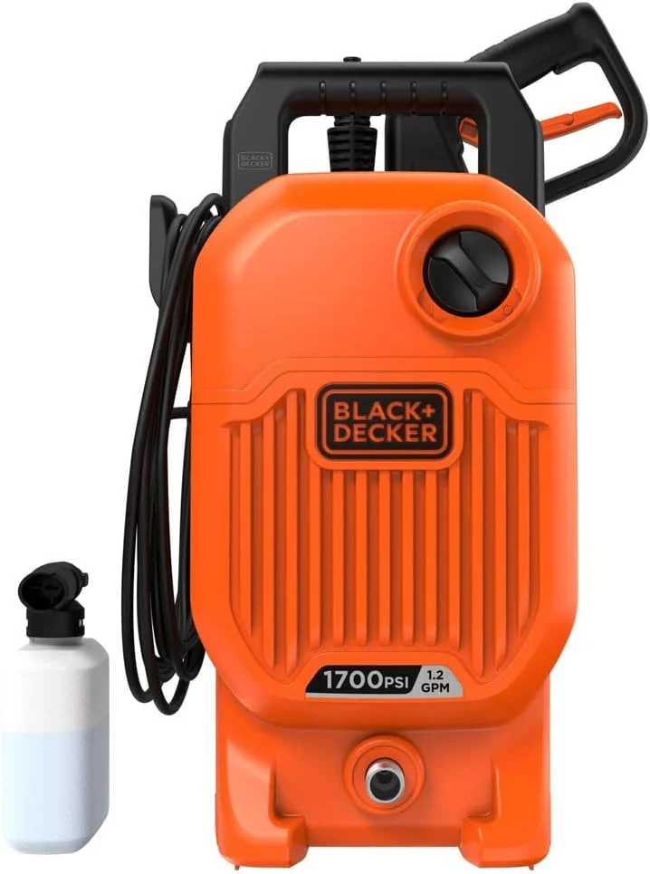 کارواش برقی بلک اند دکر، آب سرد، 1700 PSI، 1.2 GPM (BEPW1700)