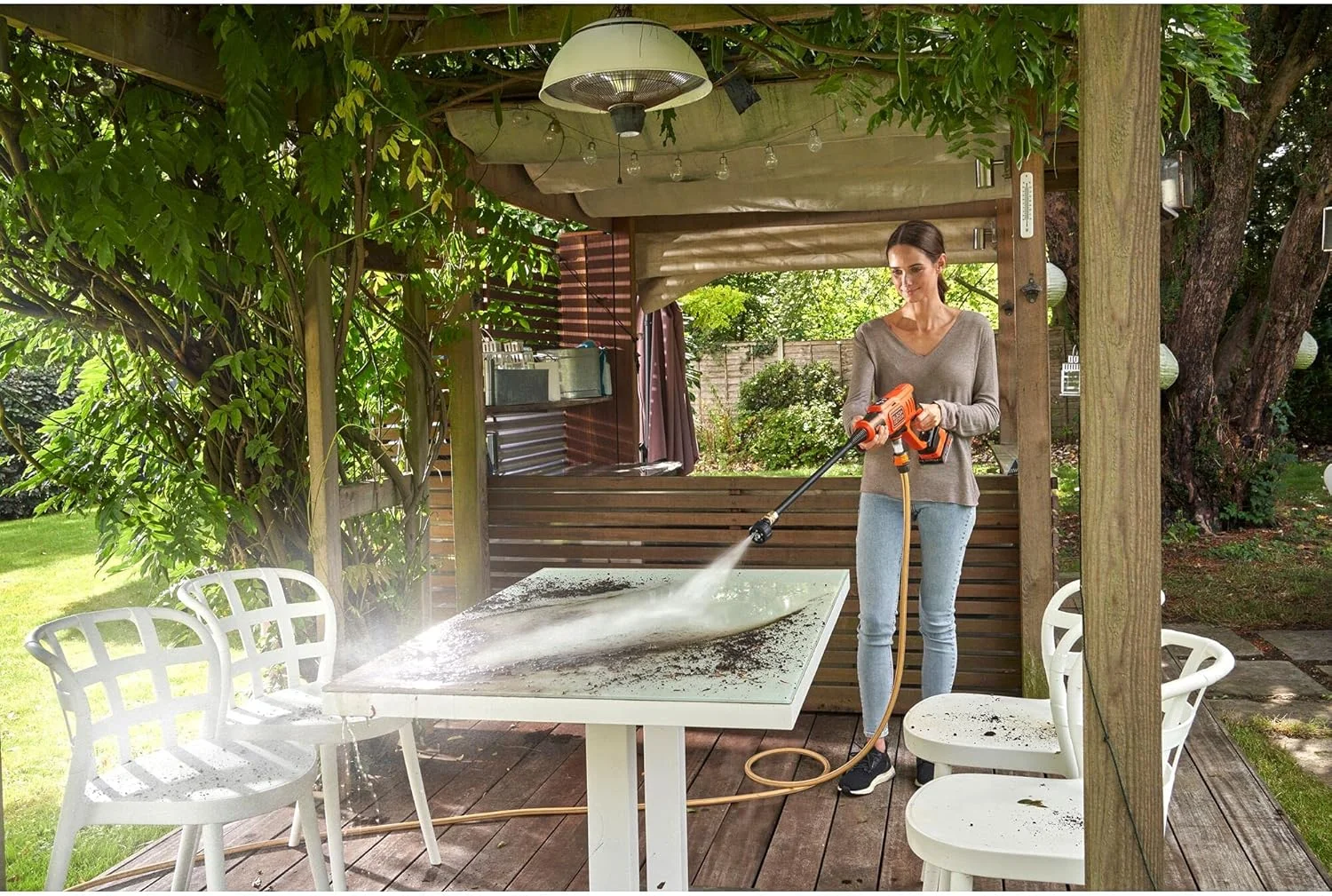 نازل اسپری Black & Decker BZOQDW1-XJ برای کارواش شارژی (طول 57 سانتی متر، مناسب برای BCPC18D1 و BCPC18B)