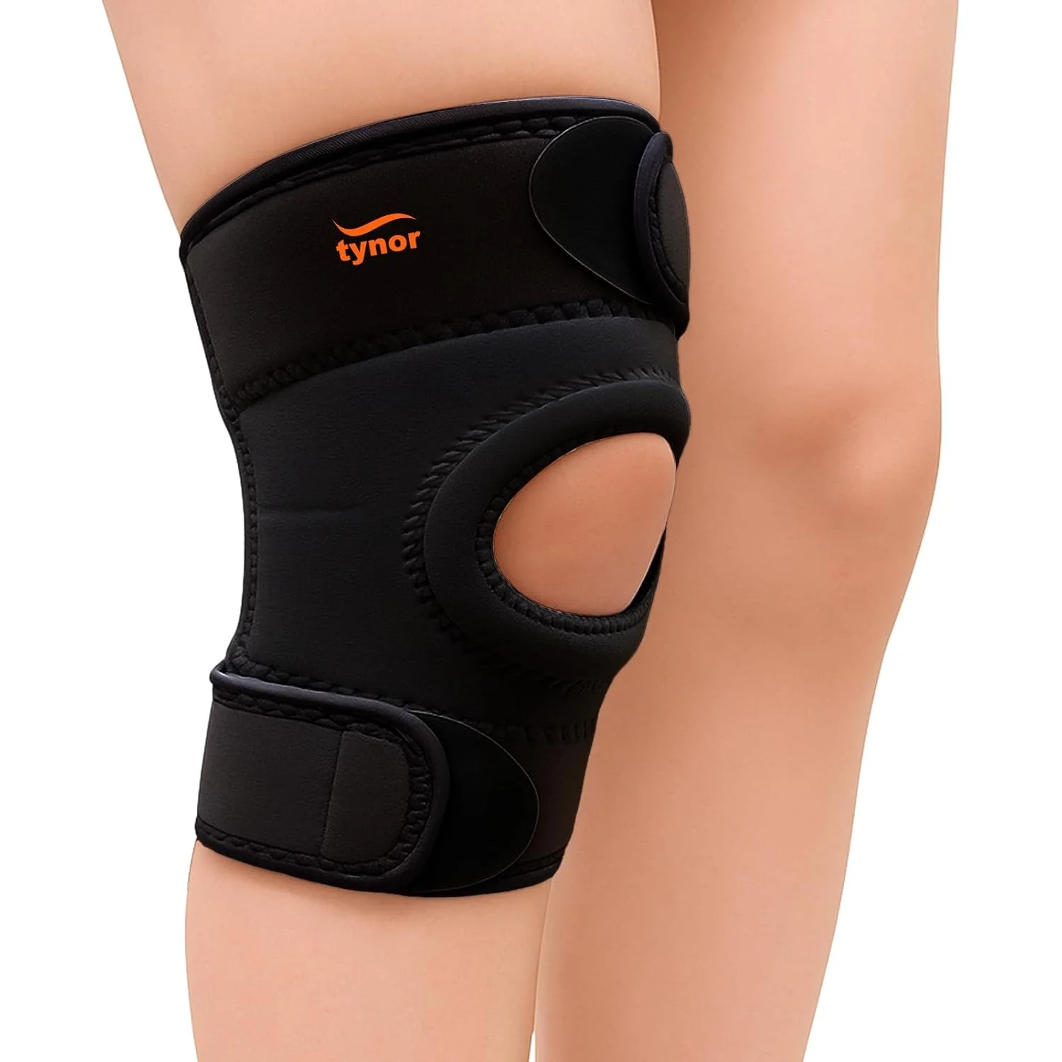 زانوبند TYNOR برای آقایان و بانوان، آستین فشاری قابل تنظیم زانو برای تسکین درد زانو، زانوبند نئوپرن با پد کشکک برای پارگی مینیسک، مناسب باشگاه، دویدن و تمرین، سایز کوچک