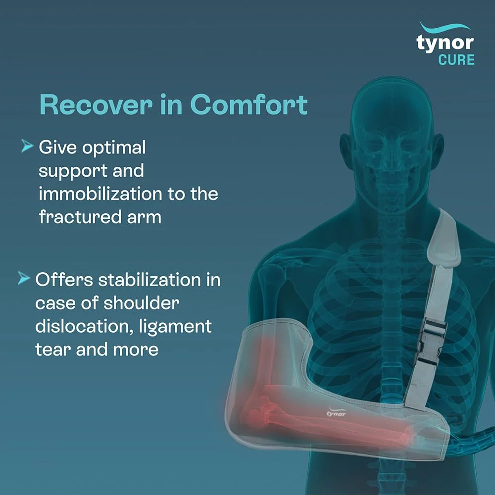 آویز بازو تیانور مدل Tropical، خاکستری، سایز XXL، یک عدد