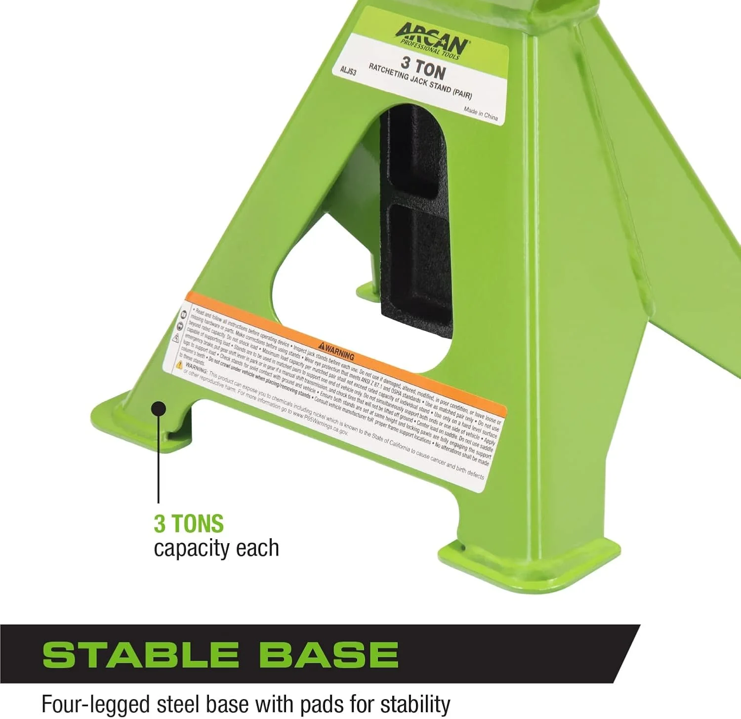 جک خرک فلزی 3 تنی آرکان (ALJS3)