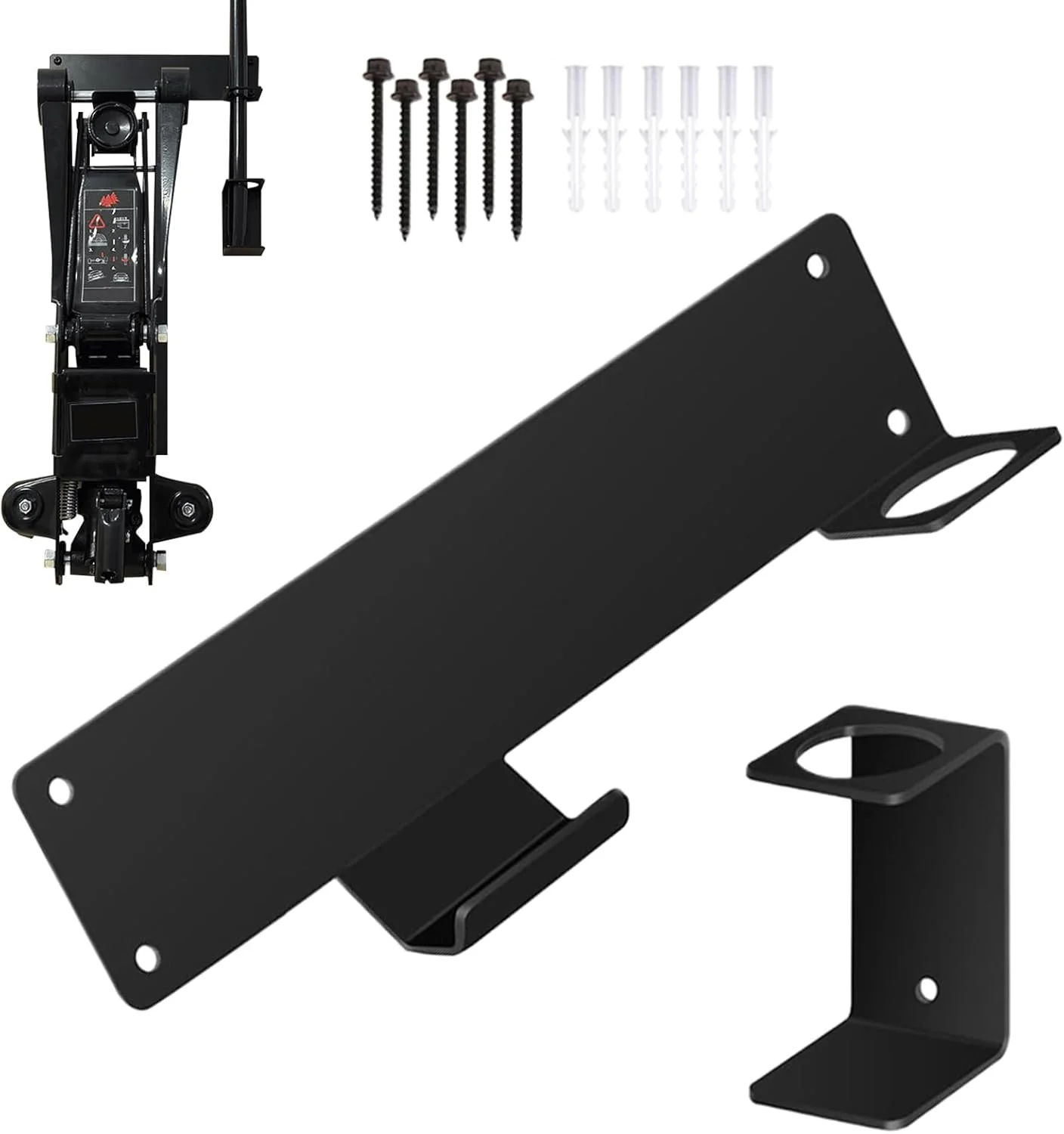 نگهدارنده دیواری جک و پایه جک - قلاب های مقاوم برای ابزار، تعمیرگاه، گاراژ، کارگاه