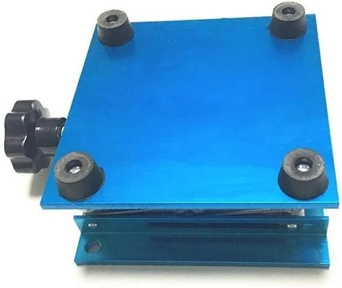 ابزار مکانیکی سکوهای بالابر آزمایشگاهی اکسید آلومینیوم استیل ضد زنگ قابل تنظیم، جک آزمایشگاهی، پایه قیچی، قفسه با عملکرد دستی