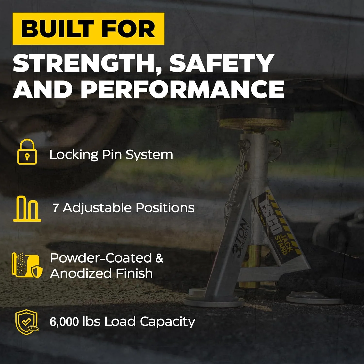 جک خرک کوتاه ۳ تنی اسکو، ۱ جفت جک خرک کوتاه ۳ تنی اسکو، ۱ جفت