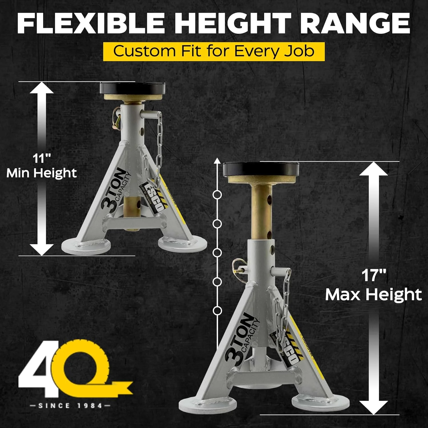 جک خرک کوتاه ۳ تنی اسکو، ۱ جفت جک خرک کوتاه ۳ تنی اسکو، ۱ جفت