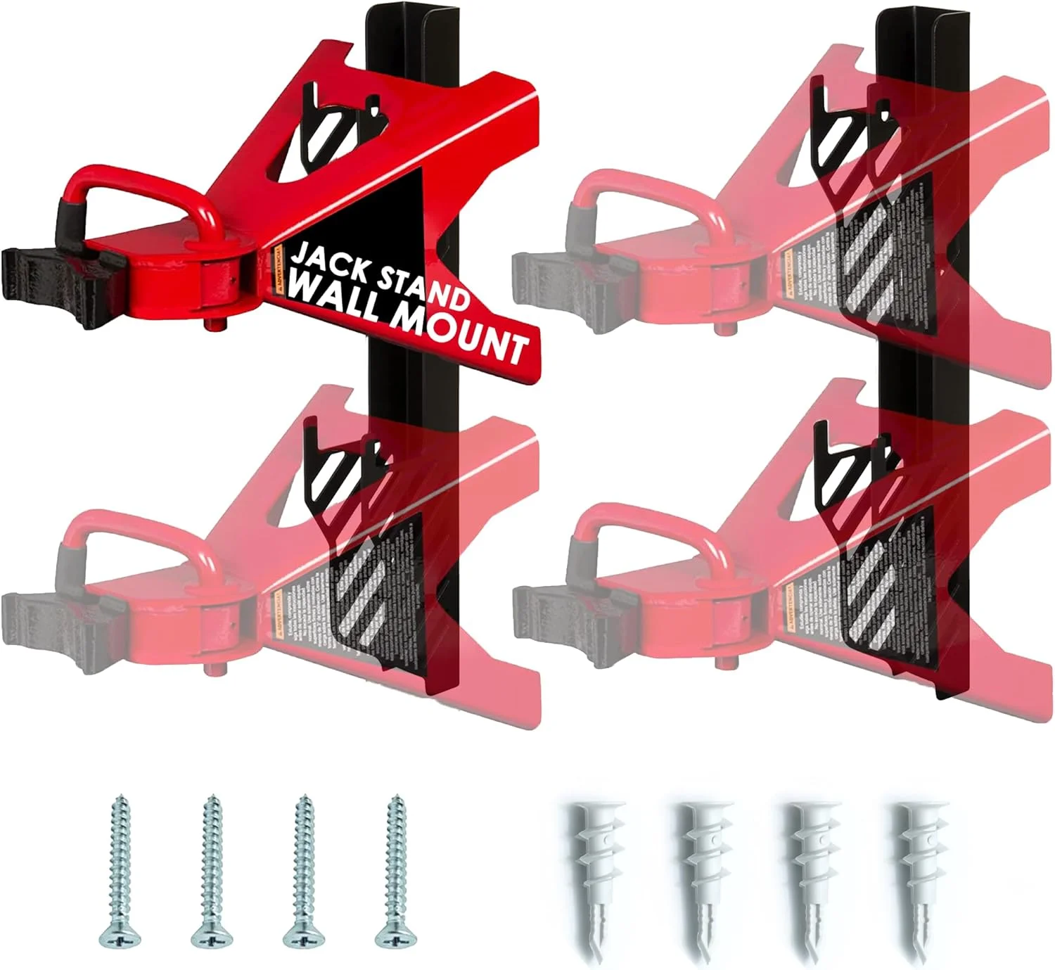 نگهدارنده دیواری جک پایه، مناسب برای جک پایه های 2 و 3 تنی (جفت) (مناسب برای 2 و 3 تن)