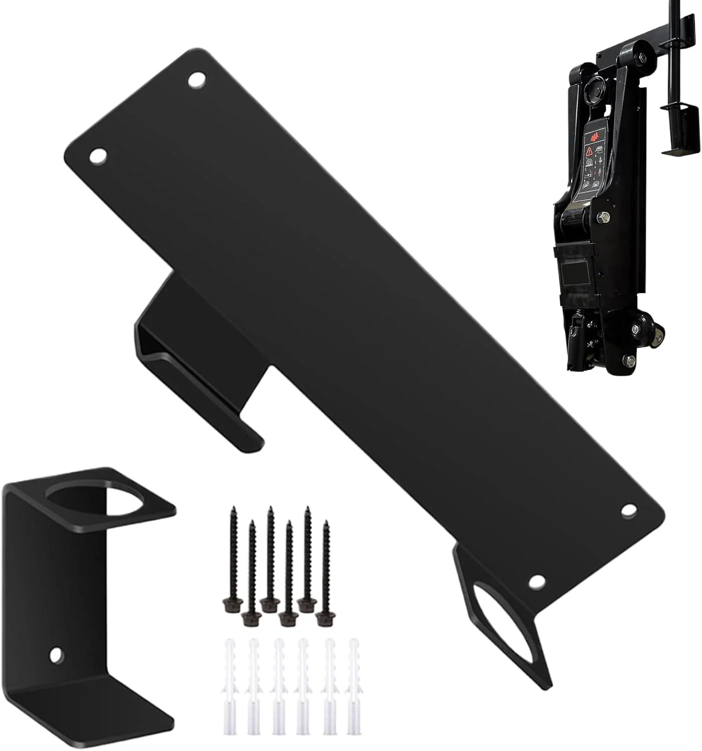 نگهدارنده جک پایه - قلاب های دیواری قفسه جک پایه زمینی، لوازم جانبی تریلر صرفه جویی در فضا برای ابزار، خانه، گاراژ، کارگاه، سوله، تعمیرگاه، مزرعه، مسابقه