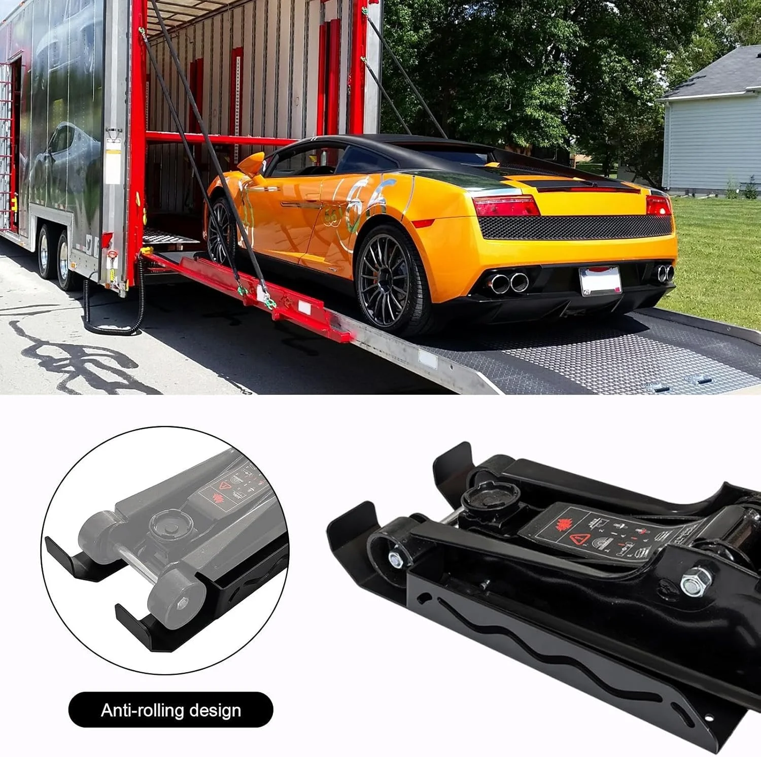 پایه جک زمینی | براکت نگهدارنده جک | سازمان دهنده با دوام و مطمئن برای خودروهای مسابقه ای، کامیون، خودروهای خدماتی، گاراژ، تریلر، موتورسیکلت، تعمیر و نگهداری کارگاهی