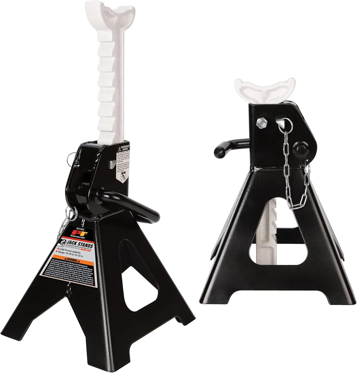 مجموعه دو عددی خرک 2 تنی ابزار کارایی W41002 با پین های ایمنی قفل دوبل، ایمنی بیشتر و محدوده ارتفاع 27.6 تا 41.9 سانتیمتر