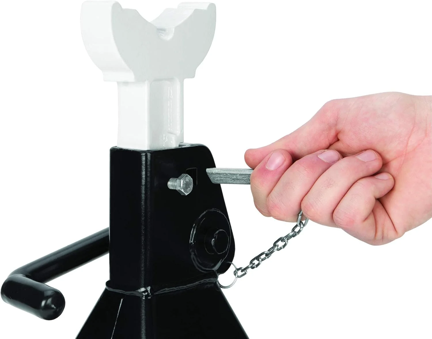 مجموعه دو عددی خرک 2 تنی ابزار کارایی W41002 با پین های ایمنی قفل دوبل، ایمنی بیشتر و محدوده ارتفاع 27.6 تا 41.9 سانتیمتر