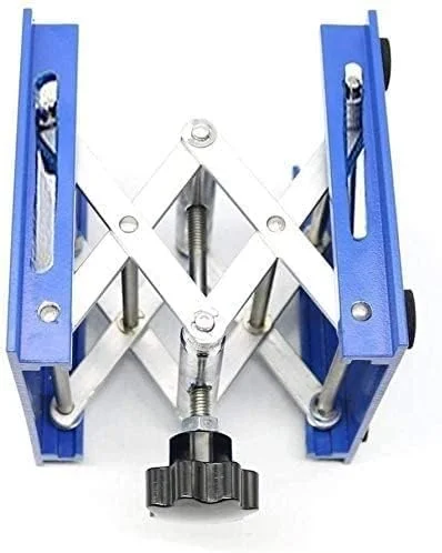 پایه نگهدارنده آزمایشگاهی، قابل استفاده برای بلند کردن روتر، لیزر، کابینت (آبی) (150mm X 150mm)