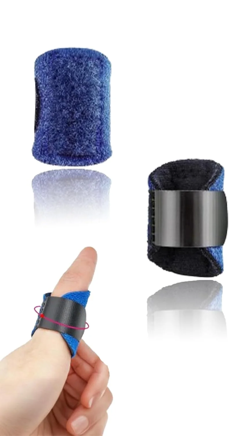 ست آتل انگشت قابل تنظیم Sweet Seven - 5 عدد بریس انگشتی برای آرتروز، پشتیبانی از انگشت آسیب دیده/شکسته