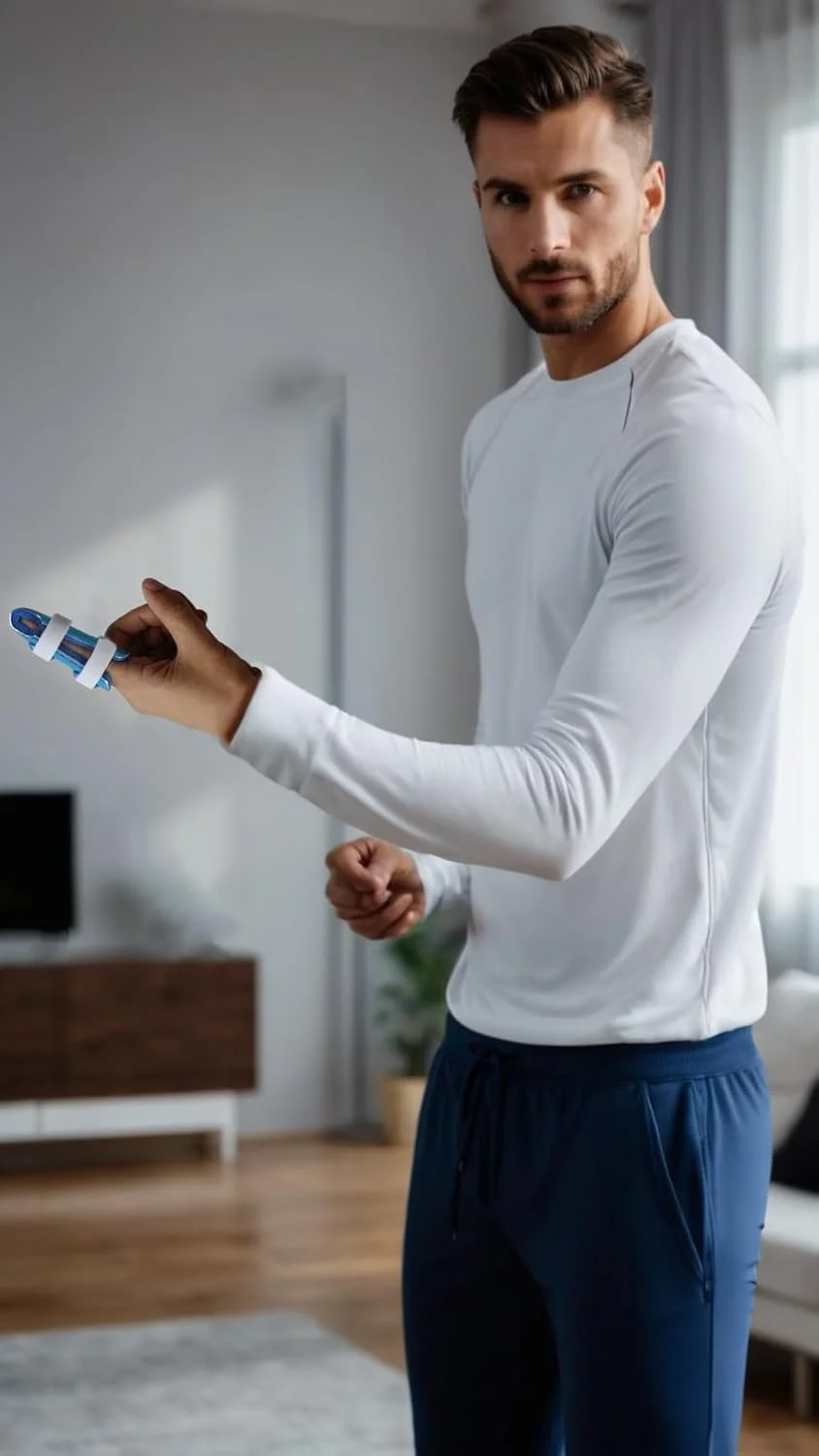 ست آتل انگشت سون سوییت - 3 عدد بریس نگهدارنده انگشت برای انگشتان شکسته، آرتروز و ثابت نگه داشتن مفصل انگشت - صاف و ثابت کردن با راحتی - آبی (S/M/L) ست آتل انگشت سون سوییت - 3 عدد بریس نگهدارنده انگشت برای انگشتان شکسته، آرتروز و ثابت نگه داشتن مفصل انگشت - صاف و ثابت کردن با راحتی - آبی (S/M/L)