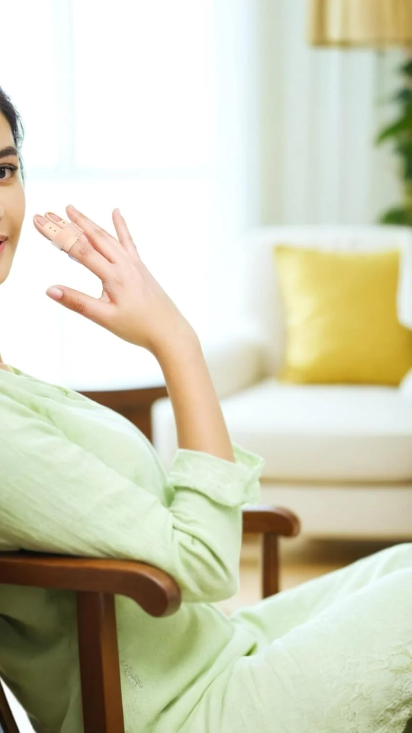 نگهدارنده انگشت قابل تنظیم - مجموعه 5 عددی محافظ انگشت برای آرتروز، انگشت چکشی و شکستگی نگهدارنده انگشت قابل تنظیم - مجموعه 5 عددی محافظ انگشت برای آرتروز، انگشت چکشی و شکستگی