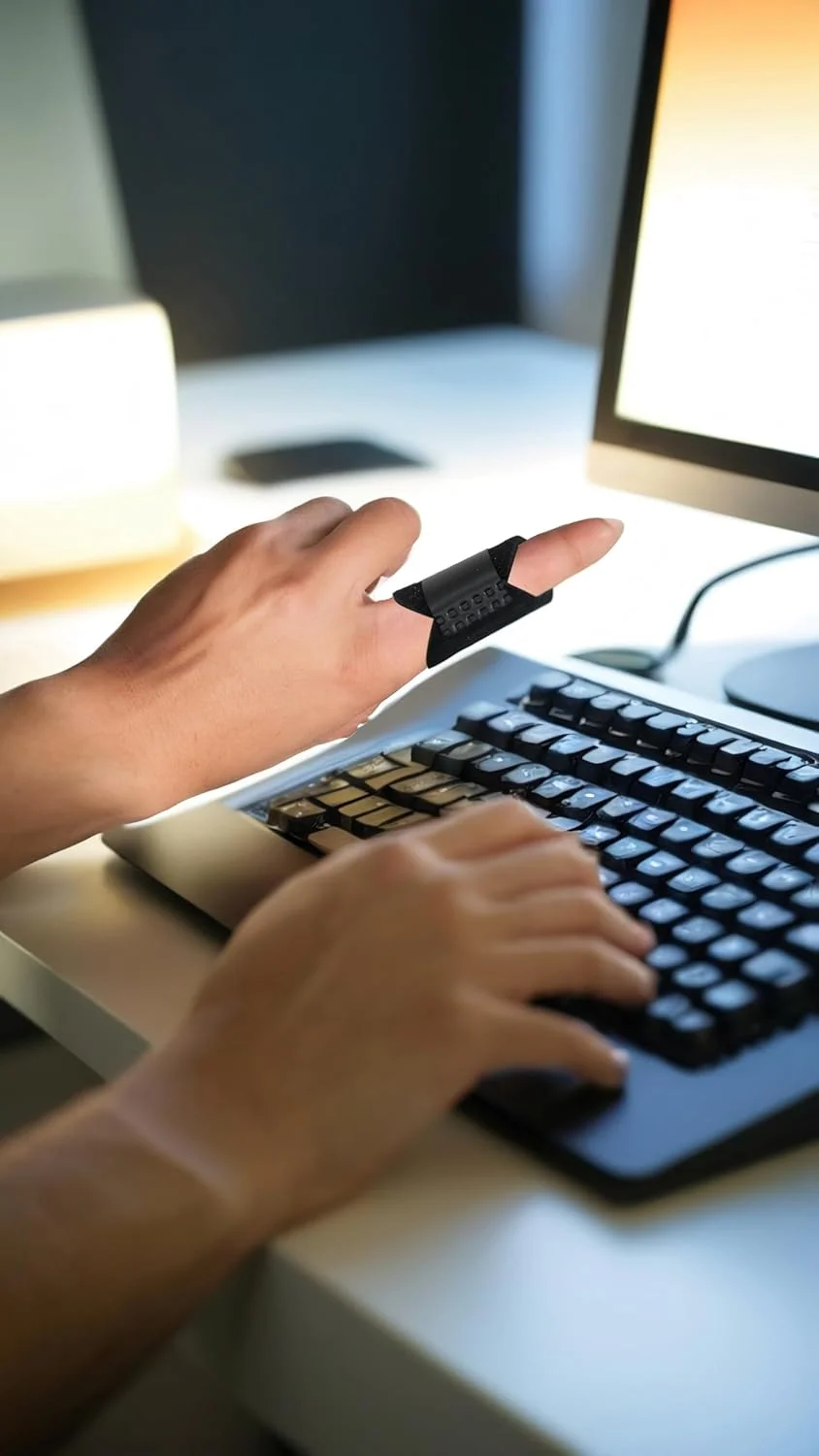 مجموعه 5 عددی آتل انگشت Sweet Seven - بریس پشتیبانی انگشت برای شکستگی/صاف کردن/آرتریت - مناسب برای انگشت شست/میانی/حلقه/اشاره/کوچک مجموعه 5 عددی آتل انگشت Sweet Seven - بریس پشتیبانی انگشت برای شکستگی/صاف کردن/آرتریت - مناسب برای انگشت شست/میانی/حلقه/اشاره/کوچک