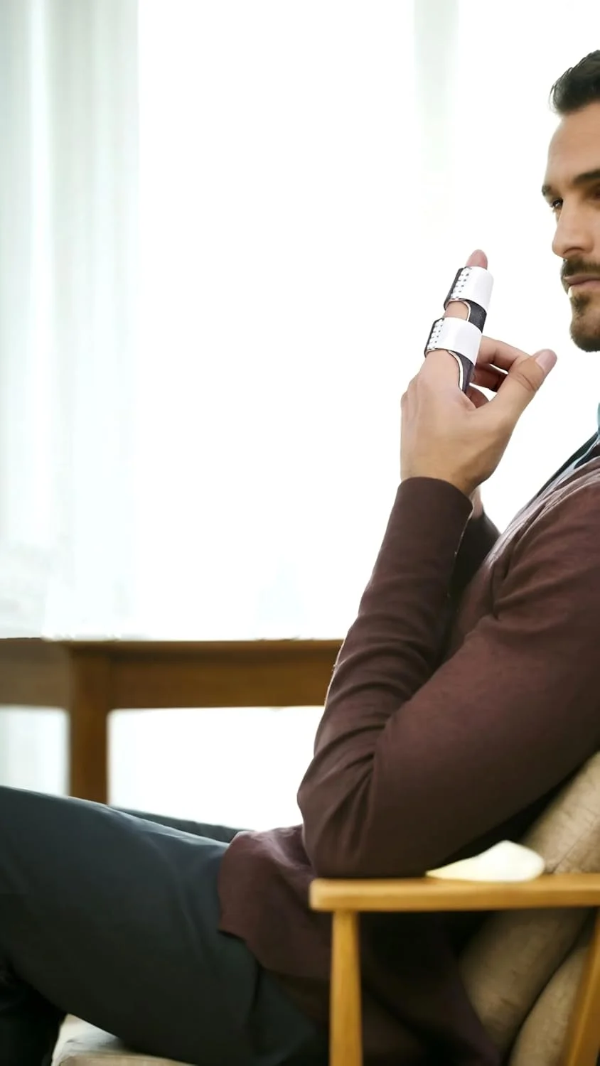 چهار عدد آتل انگشت مدل Sweet Seven - بریس حمایتی برای آرتروز، انگشت ماشه ای، شکستگی و کشیدگی انگشتان (4 رنگ) چهار عدد آتل انگشت مدل Sweet Seven - بریس حمایتی برای آرتروز، انگشت ماشه ای، شکستگی و کشیدگی انگشتان (4 رنگ)