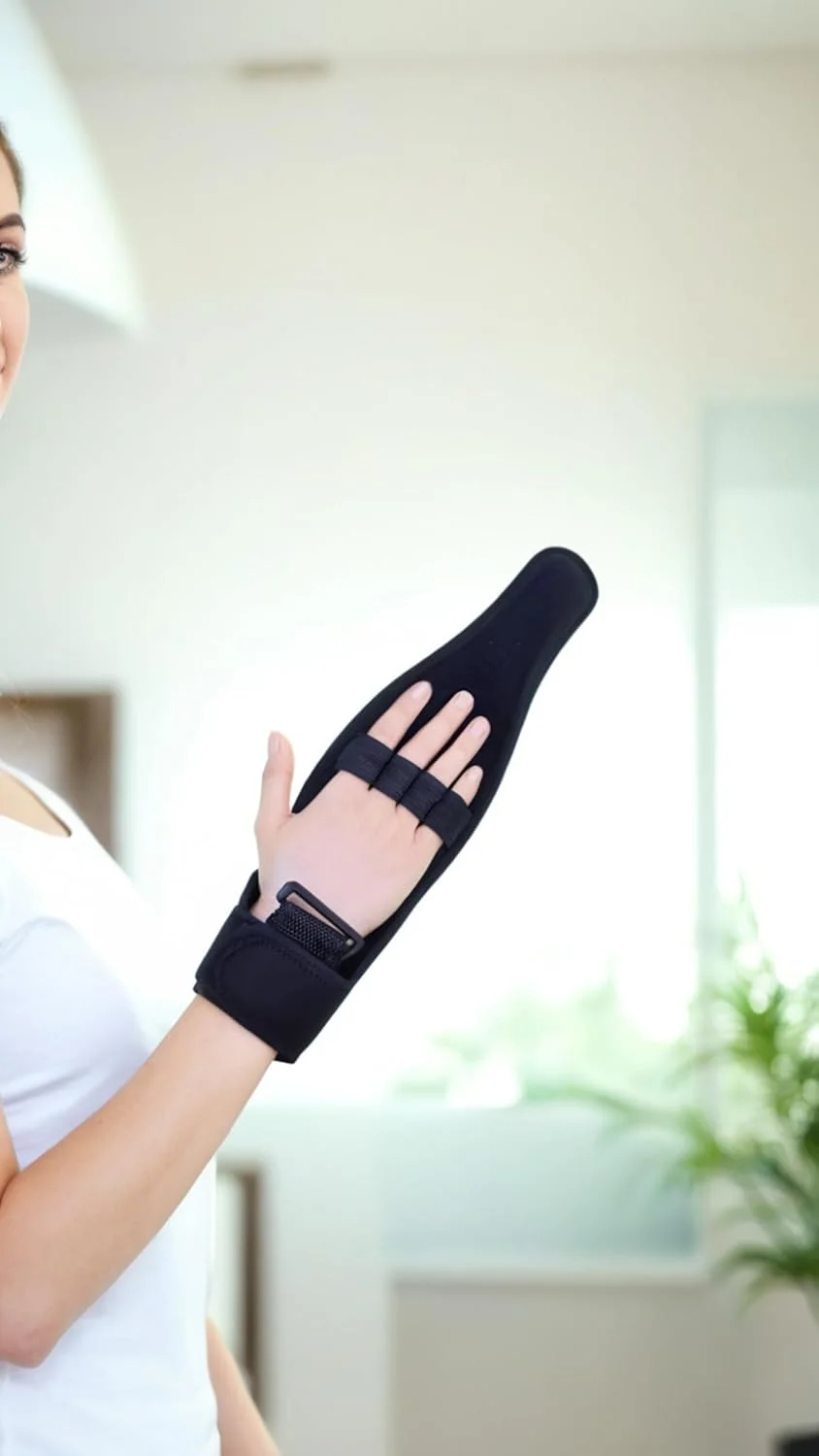 اسپلینت انگشت برای توانبخشی و تمرین - ایده آل برای بیماران همی پلژی سکته مغزی و ورزشکاران اسپلینت انگشت برای توانبخشی و تمرین - ایده آل برای بیماران همی پلژی سکته مغزی و ورزشکاران